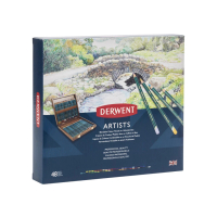 【Derwent 德爾文】ARTISTS高級油性色鉛48色-木盒