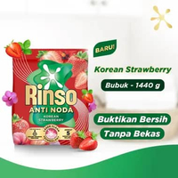 Rinso Sensi Fresh Korean Strawberry Detergent Bubuk [1.5 Kg]