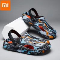 2023 Xiaomi Men Sandals Shoes EVA Lightweight Sandles Unisex Shoes for Summer Beach Beach Flip Flop Breathable Soft Bottom