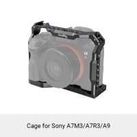 Smallrig Camera Cage for Sony A73 A7M3 A7R3 Camera Rabbit Case Rig With Cold Shoe Mount for Sony A7III A7RIII A9