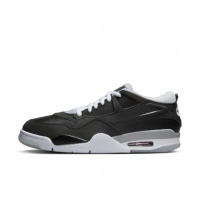 【NIKE 耐吉】AIR JORDAN 4 RM PRM 男鞋 休閒鞋 運動鞋 AJ4 喬丹 黑白灰(HV5184010)