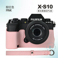 ฐานฝาครอบป้องกัน, สำหรับกล้อง Fuji Xs10, Xs20, XT5, Xt30, แบตเตอรี่ถอดออกได้ครึ่งชุด, พร้อมสายคล้อง,