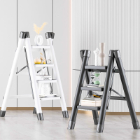 家用梯子多功能花架梯折疊室內置物小型樓梯便捷式可收納移動梯凳