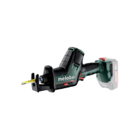 【metabo 美達寶】18V鋰電無刷單手軍刀鋸(SSE 18 LTX BL Compact)