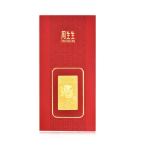 【點睛品】賀年生肖-龍 黃金金片