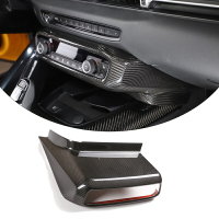 100% 碳纖維汽車中控檯面板裝飾裝飾蓋配件套件適用於豐田 Supra A90 MK5 2019-2022 汽車零件