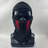 Breathable face shield Motorcycle Full Face Mask Cycling Motorbike Bike Mask Helmet Hood Moto Riding Face Neck Mask Motocross