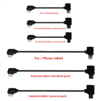 Remote Control Data Cable Phone Tablet Line Nylon Line for DJI Mavic Pro / Air / Mavic 2 Pro Zoom /mavic Mini /mini SE Drone
