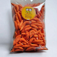 [250gr] Bidaran Kue Telur Gabus Widaran Wedaran Asin Balado Jember Snack Time Balado Pedas-PREMIUM
