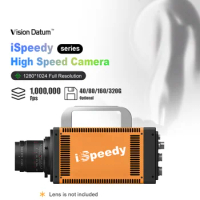 hot sale iSpeedy industry camera 1280x1024 13800fps 14.6um 10 GigE Adaptive GigE High Quality Camera for Discharge Research