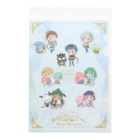 日本製美少女戰士 Sailor Moon文件套 A4 文件夾 單口袋文件存儲收納文件夾 平行進口 BLUE X SANRIO XO BADTZ MARU TWIN STAR KERROPI