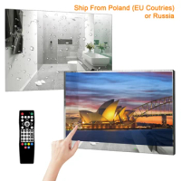 Souria 22 inch Smart Touch Panel Bathroom Magic Mirror Touchscreen LED Television Integrated WiFi Hidden TV Mirror 2023