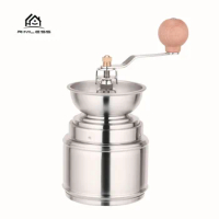 Portable Coffee Grinder Manual Adjustable Coffee Grinder Cocoa Bean Conical Burr Mill Manual Coffee Grinder Kitchen Coffee Tools