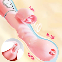 Double Tongue Cunnilingus Vibrator G Spot Dildo Vibrator Female Masturbation Clitoral Stimulator Vibrator Sex Toys For Women