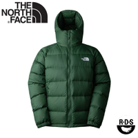 【The North Face 男 600FP 連帽羽絨外套《軍綠》】7W7G/舒適保暖連帽羽絨外套/保暖外套/防風外套