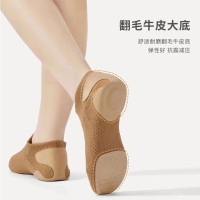 舞鞋 飛織鞋男女軟底彈力跳舞鞋中國舞古典舞練功鞋瑜伽爵士芭蕾舞鞋
