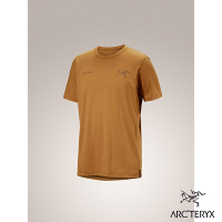 Arcteryx 始祖鳥 男 Captive Logo 短袖圓領衫 育空褐