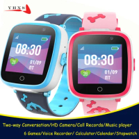 Smart Watch for Kids Student Girls Play Puzzle Game Games Watch Baby Music Dual Camera Clock Voice Call Phone Wrist Watches