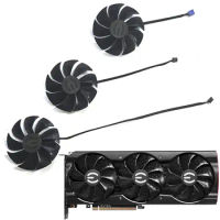New GPU Fan 88MM 4PIN PLD09220S12H for EVGA RTX 3090 3080TI 3080 3070 3060TI XC3 ULTRA/(Black) GAMING Graphics Card Cooling Fan