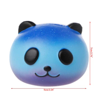 Squishy Squeeze Slow Rising Starry for sky Panda Simulation Stress Relief Toy