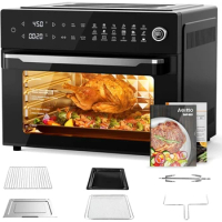 32 quart large air fryer oven combination dehydrator and complete accessories purchase 19 in 1 digital air fryer