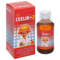 Sirô Ceelin+Z phòng ngừa và điều trị thiếu vitamin C và thiếu kẽm