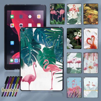 For Apple IPad 8 2020 8th Generation 10.2 Inch Tablet PC Ultra-thin Back Cover Protective Cover + Free Stylus