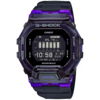 【CASIO 卡西歐】G-SHOCK 炫紫 藍牙運動手錶(GBD-200SM-1A6)