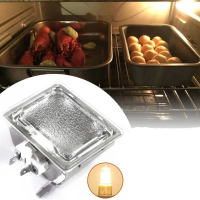Comes with G9 bulb High Temperature Resistant Oven Lamp Safe Durable Microwave Light Bulb Bright Hal