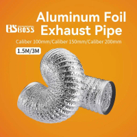 BSBOSS Range Hood Aluminium Foil Tube Exhaust Ventilation Expansion Pipe (100mm/150mm)