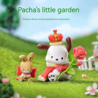 Miniso Miniso Creative Excellent Product Pacha Dog Flower And Youth Blind Box Decoration Pacha Dog Handmade Gift Sanrio