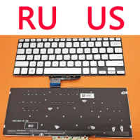 RU US Keyboard for Asus VivoBook S14 X430 S430FA S430FN S430UA X430FA X430FN X430UA 0KNB0 260AUA00 laptop silver backlit