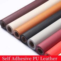 Self Adhesive PU Leather Patches Faux Synthetic Leather Fabric Home Sofa Seat Furniture Repair DIY Patches Sticky Accessories