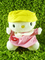 【震撼精品百貨】Hello Kitty 凱蒂貓 KITTY絨毛娃娃-上學造型 震撼日式精品百貨