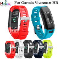 1:1 Original watchbands For Garmin Vivosmart HR Straps Fashion 5 Candy Color Sports Soft Silicone Band Bracelet Bands WristStrap
