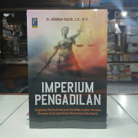 Buku Refika Aditama Imperium Pengadilan : Simposium Kefilsafatan Pada Sembilan Lembar Pertama Provin