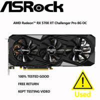 ASRock Challenger Pro Radeon 5700XT 8GB GDDR6 PCI Express 4.0 x16 Video Card RX5700XT CLP