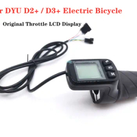 Original Throttle LCD Display for DYU D2+ / D3+ Electric Bicycle Throttle Dashboard Accessories