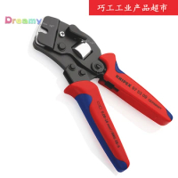 KNIPEX 97 53 14 Tools Crimping Pliers, Self Adjusting End Crimping Tool for Wire End Ferrules Plier. for Crimping Wire Ferrules