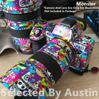 Camera Decal Skin Wrap Film Protector For Sony A7RIV A7M3 A7R3 A7R4 A9 A6400 A6300 Anti-scratch Sticker Cover