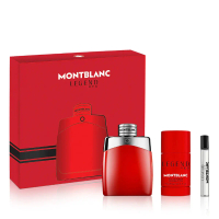 MONTBLANC 萬寶龍 傳奇烈紅香氛禮盒 (淡香精100ml+淡香精7.5ml+體香膏75g)_國際航空版