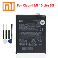 100% Original XIAO MI BM4R 4160mAh Phone Battery For Xiaomi Mi 10 Lite 10Lite 5G Zoom Replacement Batteries Bateria