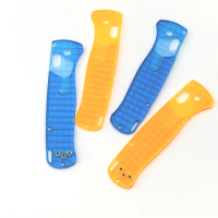 2 Colors Transparent Acrylic Knife Handle Scales For Benchmade Bugout 535 Folding knivesnives