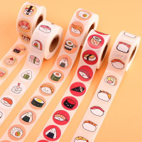 1000Buah Stiker Sushi Japanese Food / Makanan Jepang Lucu Anti Air Untuk Dekorasi Notebook Sepeda Sk