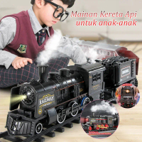 Kereta Api Elektrik Rail King Kereta Api Panjang Kereta Api 5 Gerbong 18 Rel Mainan Rail Kereta Rel 