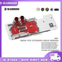 Barrow RTX 3090 3080 GPU Water Block for ASUS TUF 3090/3080 Gaming, Full Cover 5v ARGB GPU Cooler, BS-AST3090-PA2