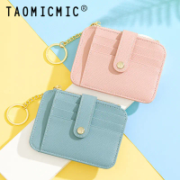 TAOMICMIC Dompet Kartu Wanita Card Holder Wanita Y8814 Bahan Kulit PU Leather Premium Uang