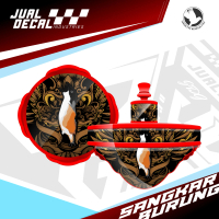 Stiker Decal Tebok Lovebird PRENJAK Sangkar Decal Bisa Custom