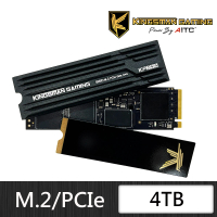 【AITC 艾格】KINGSMAN KP800_4TB NVMe M.2 2280 PCIe Gen 4x4 SSD 固態硬碟(讀：7500M/寫：6500M)