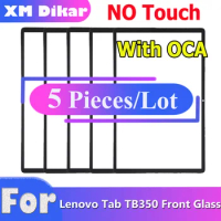 5 PCS New With OCA For Lenovo Tab P11 Gen 2 2022 TB350FU TB350XU TB350 Touch Screen Front Glass Cover Lens Panel